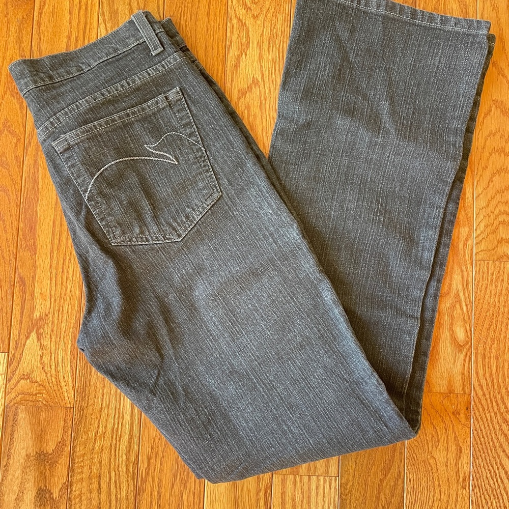 Jaclyn Smith Ladies Charcoal Bootcut Jeans